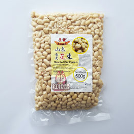 康乐山东去皮花生500g