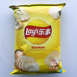 乐事薯片 美国经典原味 70g