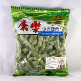 康乐带壳毛豆 454g