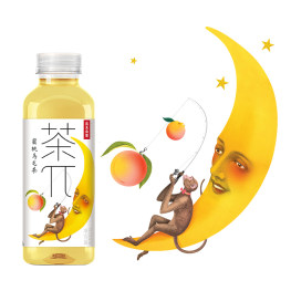 农夫山泉 茶π 蜜桃乌龙茶 500ML