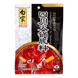 白家四川火锅底料 中辣 200g
