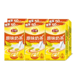 6包装 立顿原味奶茶 300ML (感谢限塑令, 无吸管)