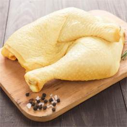 黄油鸡腿1对 吃得非常健康的鸡的腿 -45°C急冻 320g