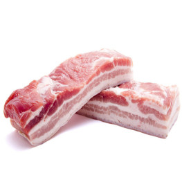 不腥的 冷冻带皮五花肉 -45°C急冻 800g