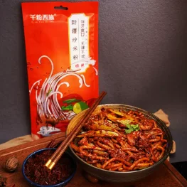 千粉西施-新疆炒米粉-爆辣