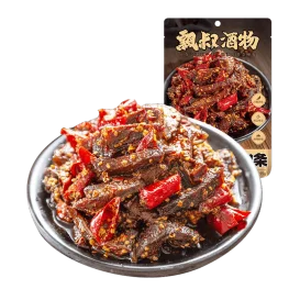 飘零大叔 麻辣牛肉条 48g