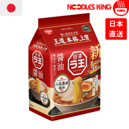 日清 拉王 酱油拉面 3包装