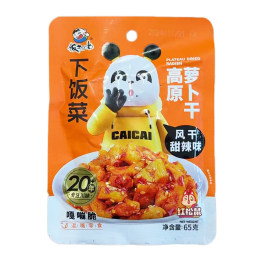 饭扫光 下饭菜 高原萝卜干 风干甜辣味 65g