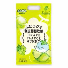 京京乐道 剥皮葡萄软糖 80g