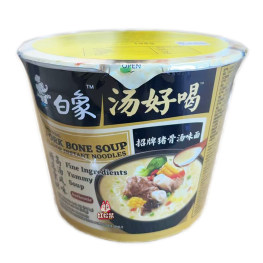 白象 碗装方便面 招牌猪骨汤味面