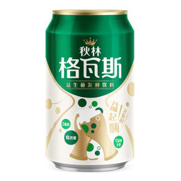 秋林 格瓦斯 益生菌发酵饮料 原味 330ML