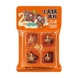 重庆小天鹅 麻辣小火锅底料 4块装 360g