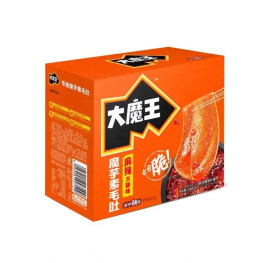 盐津铺子大魔王魔芋素毛肚 麻辣火锅味 20包每盒 纸盒易损请见谅