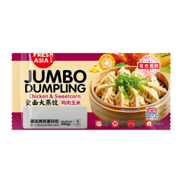 香源 烫面大蒸饺 鸡肉玉米 蒸完再煎更好吃 600g