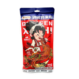 千粉西施-新疆炒米粉-爆辣剁椒