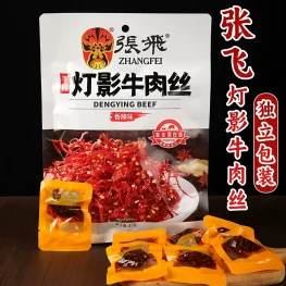 张飞 灯影牛肉丝 香辣味 45g