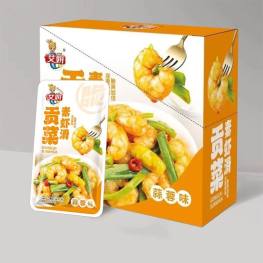 艾研 素虾滑贡菜 蒜蓉味 20包装
