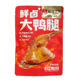 绝味 鲜卤大鸭腿 香辣风味 100g