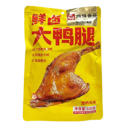 绝味 鲜卤大鸭腿 黑鸭风味 100g
