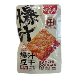 巧大娘 爆汁豆干 原味 60g