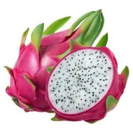 新鲜水果 泰国空运 超大颗白心火龙果 1颗 400g