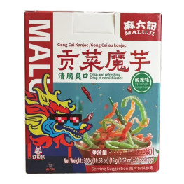 麻六记 贡菜魔芋 酸辣味 盒装20包