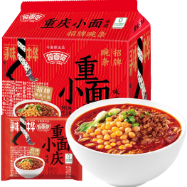 今麦郎 重庆小面 五连包 570g