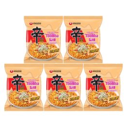 农心 Toomba 起司干拌辛拉面 5连包