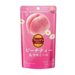 伊藤园 Tully's 水蜜桃洋甘菊风味冷热泡茶包 12泡