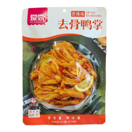 爱尝 去骨鸭掌 香辣味 88g