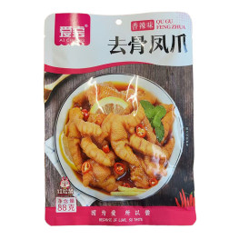 爱尝 去骨凤爪 香辣味 88g