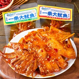 加贝鲜 一条大鱿鱼 香辣味 1包 65g