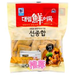 Sajo 韩国鱼饼 街头鱼饼串 含汤料包 1Kg