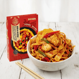 王家码头 新疆大盘鸡面 284g