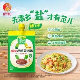 葱伴侣 减盐原酿豆瓣酱 吸嘴装 450g