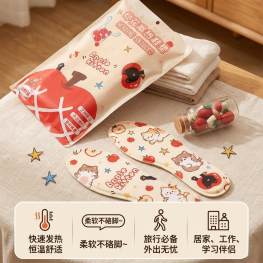 苹果猫发热鞋垫女款 10双装
