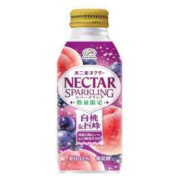 不二家 白桃巨峰葡萄微碳酸果汁饮料 380ML