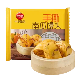 思念 手撕南瓜馒头 300g