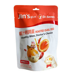 劲仔 爆汁鹌鹑蛋 香辣味 120g