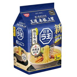 日清 拉王 豚骨盐拉面 3包装