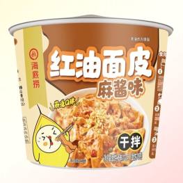 海底捞 红油面皮 麻酱味 桶装 127g
