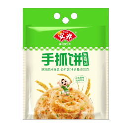 安井 手抓饼 葱香味 10片装 900g