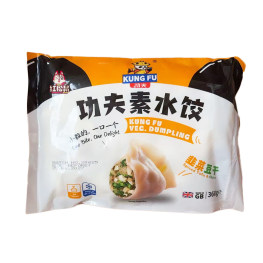 功夫素水饺 韭菜豆干 360g
