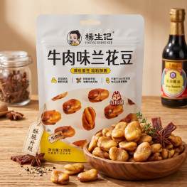 杨生记 牛肉味兰花豆 120g