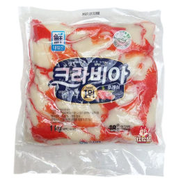 韩国 Sajo 大块蟹肉条急冻保鲜 1Kg