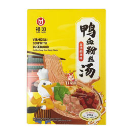 裕如 鸭血粉丝汤 金汤酸辣味 218g
