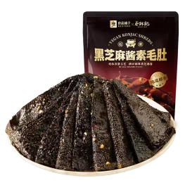 良品铺子 x 蔡林记 黑芝麻酱素毛肚 105g
