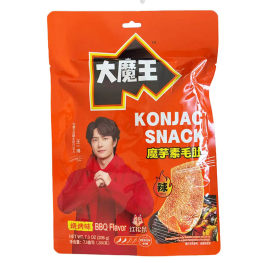大魔王 魔芋素毛肚 烧烤味 206g