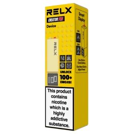 悦刻 RELX Creator Pro 烟杆 黄色 一支 请联系客服验证年龄