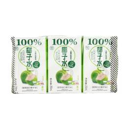 盒马 盒装 100% 椰子水 6盒装 250ML*6